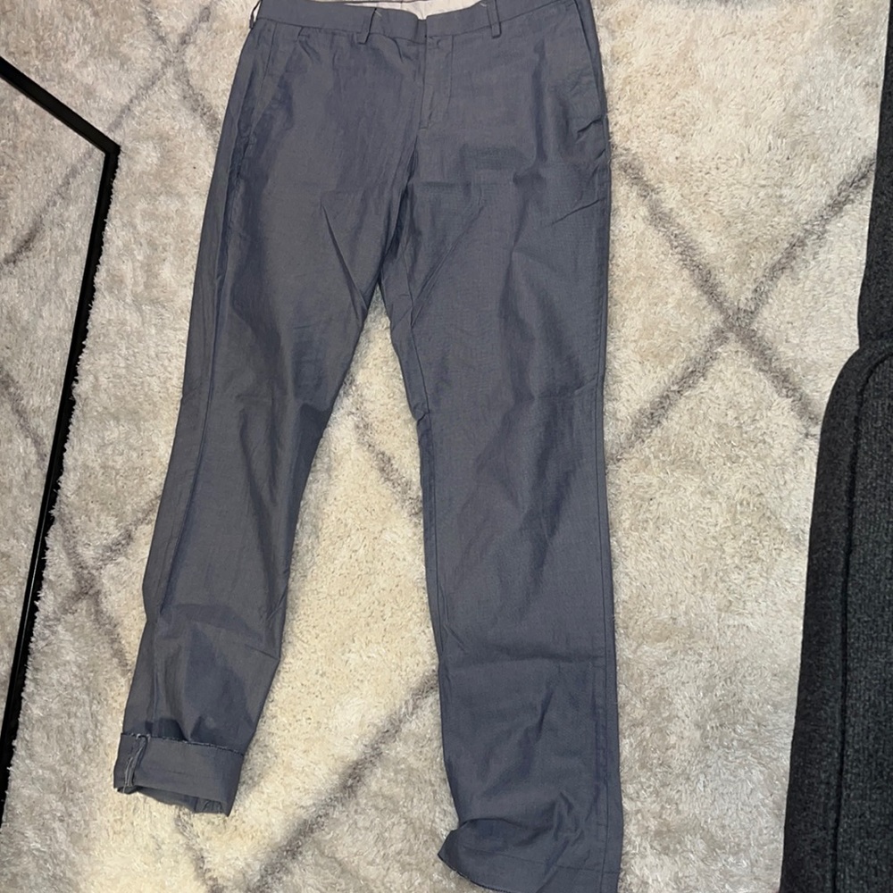 Gray/Blue Men’s Express Dress